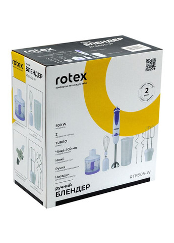 Блендер RTB505-W Rotex (306528352)