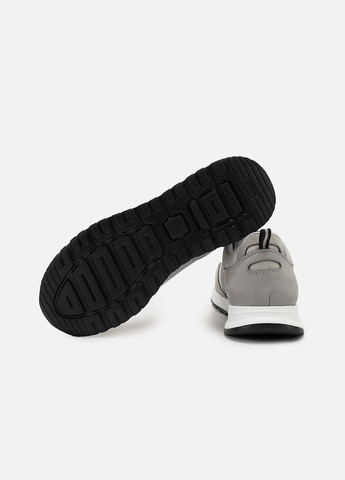 Серые демисезонные кроссовки на плоской подошве мужские цвет серый cb-00268372 Yuki