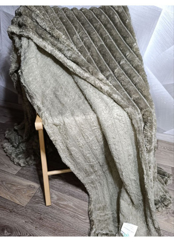 Плед Шарпей, Евро, 200*230 см, полоска 4 см No Brand (365578750)