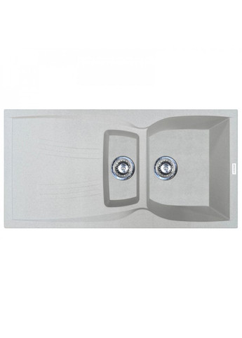 Кухонна мийка кварцева 975х495х235мм, прямокутна NEW LINE PLUS Old-Stone Молочний (32360975495) Adamant (370769898)