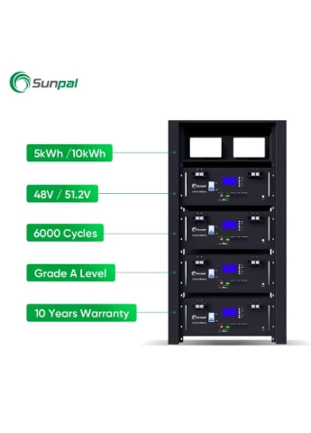 Акумуляторний блок PP 5kWh ( 100Ah, 48V, LiFePo4 ) SunPal (392689506)