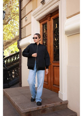 Бомбер жіночий на підкладці Style Point бейсбольний на блискавці (362210269)