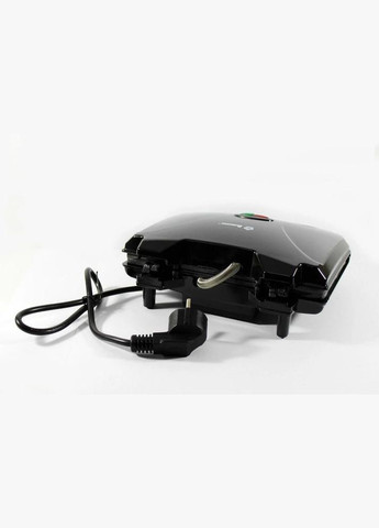 Електрична Бутербродниця Гриль MS-7709 з антипригарним покриттям 1000 Вт Чорний Domotec (280827871)