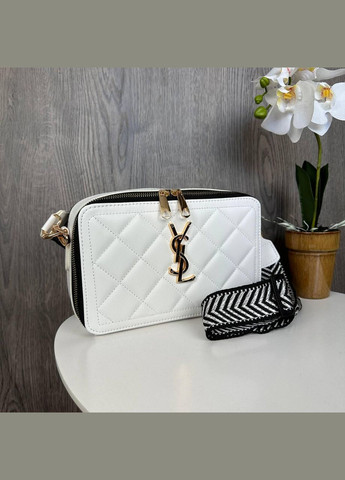 Стильна стьобана міні сумочка клатч на плече з екошкіри чорна (sku_1260) No Brand (330575761)