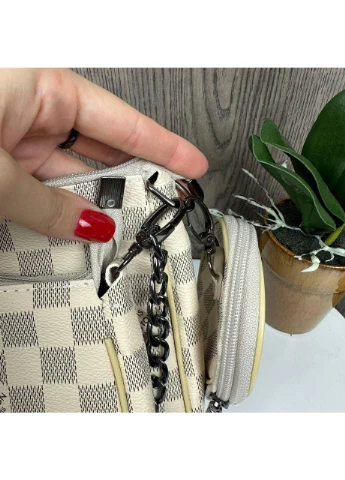 Жіноча Сумка Мульти Клатч 3 В 1 Стиль Луї Вітон Бежева Брендова Louis Vuitton Seli No Brand (392706315)