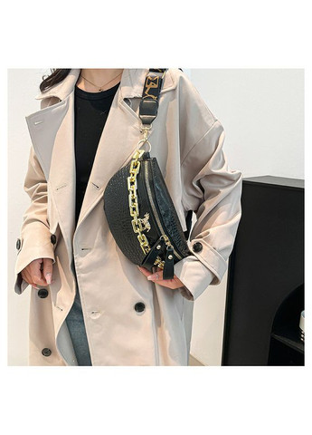 Женская классическая сумка 6079 через плече рептилия No Brand (344446617)