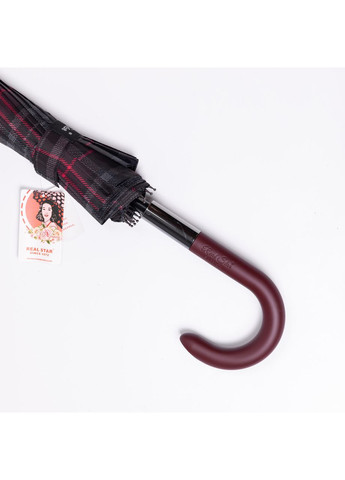 Червона} класична парасолька-тростина напівавтомат з поліестеру 16 спиць діаметр 117 см червона hp-23-4r Yiwu (370675767)