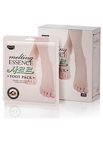 Petitfee & Koelf Маска для ніг Melting Essence Foot Pack 10шт (2-671331) — Крем, Південна Корея (369788888)