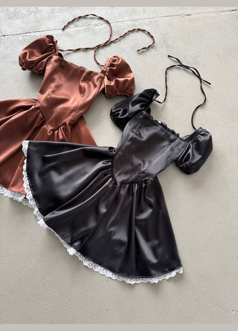 Чорна святковий, вечірня сукня дзвін No Brand однотонна