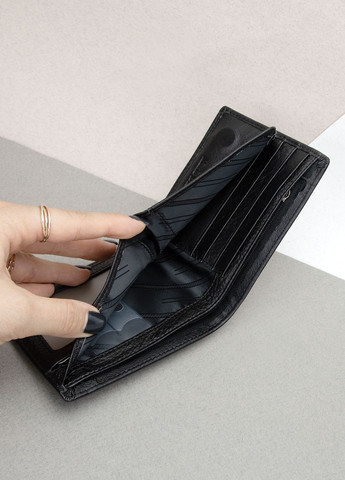 Гаманець чоловічий шкіряний на магніті 208E чорний Mario Dion (322408499)