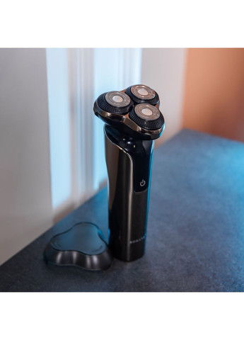 Аккумуляторная электробритва роторная для мужчин портативная бритва с зарядкой USB 1200 mAh ProDobro (364191838)