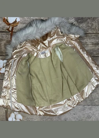 Золота зимня куртка MiChell