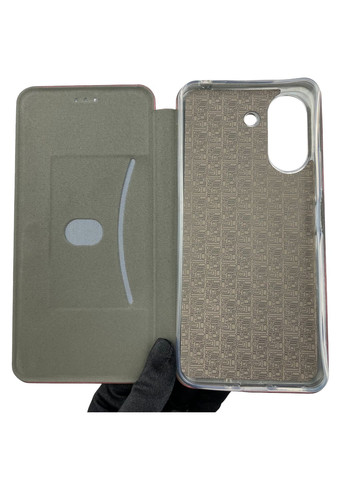 Чохол-книжка для Redmi 13C з підставкою на сяомі редмі 13с бордова gd1 Xiaomi (366021238)