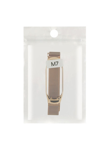 Ремінець для Xiaomi Mi Band 7 Rose Gold No Brand Xiaomi Smart Band 7 (340913409)