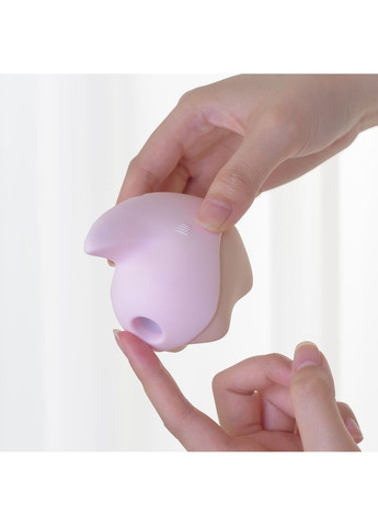 Вакуумный клиторальный стимулятор смарт Unicorn Pink с вибрацией Magic Motion (302297889)