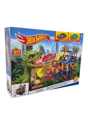 Паркін HOT WHEELS Snake garage трек для перегонів 111 дет (876-6) MFC (388378730)