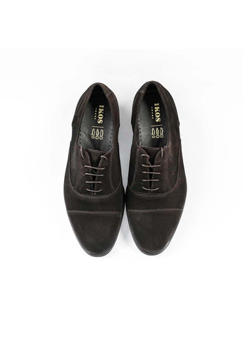 Коричневые кэжуал туфли оксфорды Ikos на шнурках