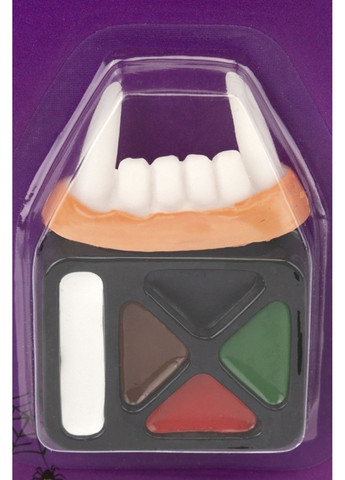 Декор на Хелловін "Грим вампіра" колір різнокольоровий ЦБ-00285319 No Brand (361855580)