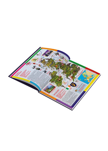 Книга "Великий ілюстрований атлас Світу" Кристал Бук (351346708)