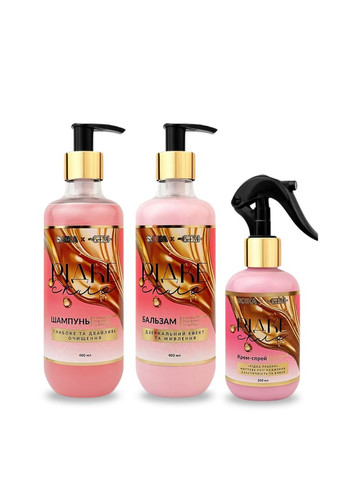 Подарочный набор для волос "Редкое стекло" 3 в 1 Soika (369503219)