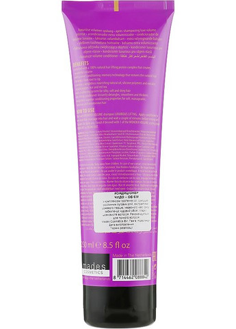 Кондиционер "Лифтинг волос. Чудо-объем" - MDS Hair Care Wonder Volume Luxurious Lifting Conditioner 75ml (245473-176544) Mades Cosmetics (368658092)