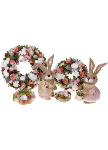 Вінок великодні "Червоні Квіти" Ø32 см Bona (289458745)