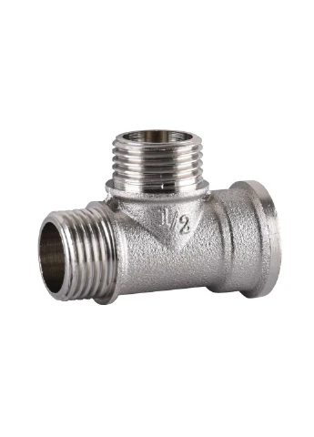 Тройник 1/2″ВЗЗ никелированный А0204А(нк) VA (336384193)