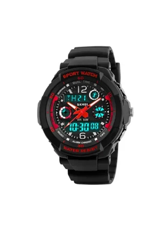 Детские спортивные наручные часы 1060 s-shock Красный Skmei (314483363)