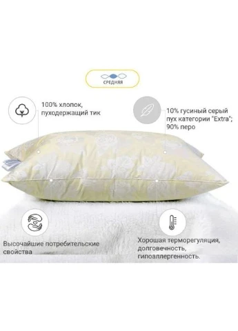 Подушка (2200000017130) Mirson Extra 40х60 см (379327129)