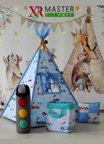 Корзина для игрушек Веселая гонка (Квадратная) No Brand (316257292)