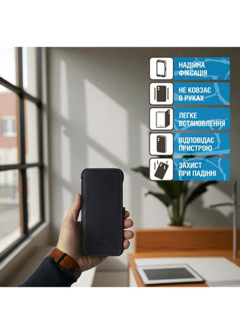 Чохол книжка Premium для OPPO Reno14 FS 5G Чорний (79771) Stenk (362376424)