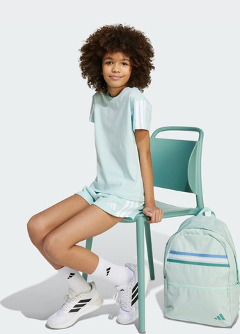 Бірюзова демісезонна футболка essentials kids adidas