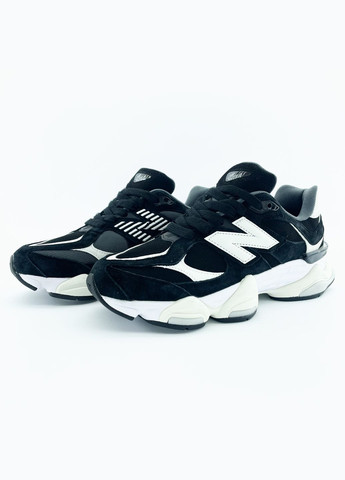 Чорні Осінні кросівки чоловічі і жіночі new balance 9060 black | нью беланс 9060 чорні No Brand