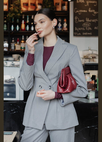 Однобортный пиджак приталенного кроя Jadone Fashion (320376435)