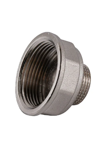 Редукционный переходник 1 1/4″х 3/4″ВЗ никелированный восьмигранный NK643O optimum (379345274)