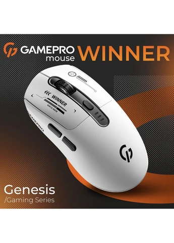 Мышь Genesis Winner Wireless White (GM079W) [140366] GAMEPRO (400903417)
