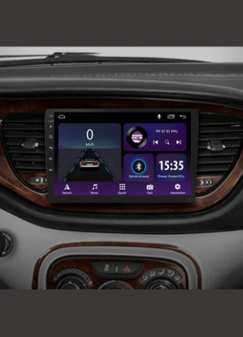 Штатна магнітола E9232 2+32 Gb Dodge Dart 2012 - 2016 9" Sigma (378949525)