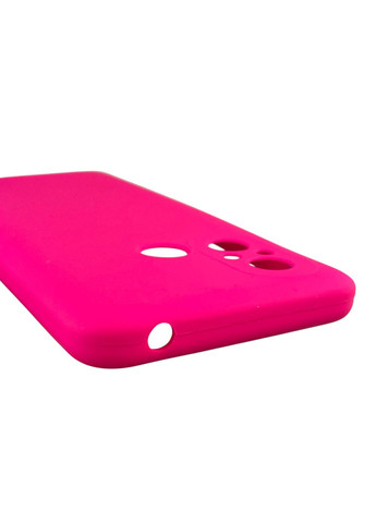 Чехол для Poco C55 силиконовый с микрофиброй нескользящий на сяоми поко с55 малиновый Xiaomi (366390468)