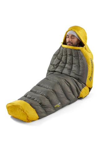 Спальний мішок Spark -18°C/0F Long Сірий-Жовтий Sea To Summit (296262380)