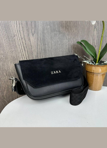 Маленькая женская сумочка клатч замшевый стиль Зара, минисумка на плечо Zara No Brand (334730577)