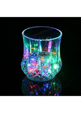 Стакан, що світиться, SUNROZ Inductive RainBow Color з LED підсвічуванням (200 мл) No Brand (388663384)