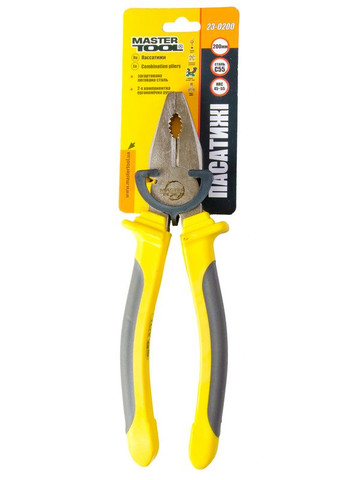 Пассатижи 200 мм C55/HRC 45~50 23-0200 Mastertool (364964927)
