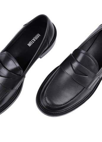 MIRATON Женские Туфли 2412S-62-1 Черный Кожа черный з, китай — демисезон (322181727)