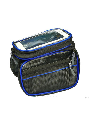 Веломото сумка з двома відсіками та тримачем для телефона No Brand (279553466)