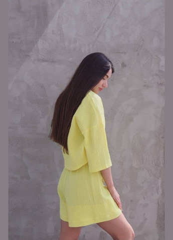 Жіночий комплект з мусліну Reload - Summer, жовтий No Brand (322701092)