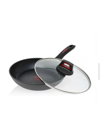 Сковорода зі скляною кришкою EB-13081 з термоіндикатором 20x4,5 см Edenberg (362193079)