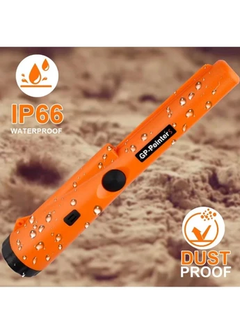 Пинпоинтер GP Pointer + батарейка крона Металлоискатель (Оранжевый) No Brand (331639458)