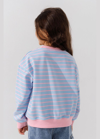 Lizi Kids світшот з візерунком для дівчинки 132 116 см shop (2000990966896) комбінований повсякденний