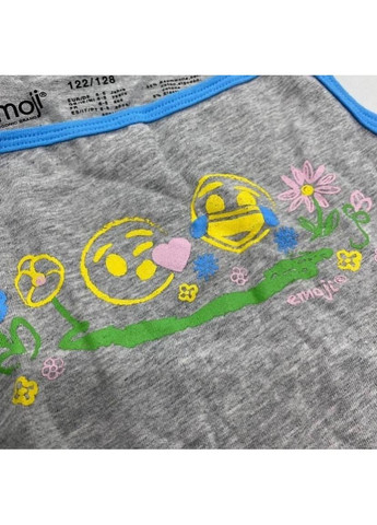 Сірий комплект білизни для дівчинки Emoji