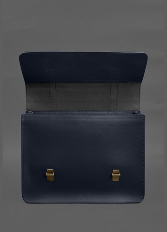 Кожаная сумка-портфель Porte синий (A-028786) BlankNote (327874068)